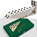 Dominó Profissional em Resina Dura – Estojo com 28 Peças