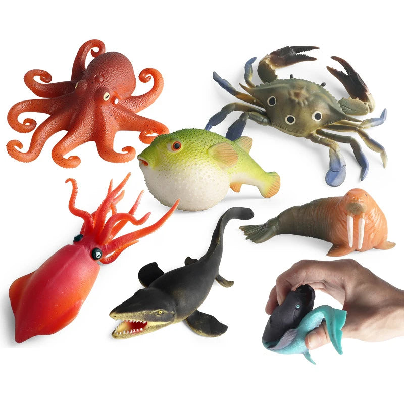 Animal de Silicone Sensorial Tátil