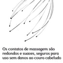 Massageador de Cabeça Manual – Relaxamento e Estímulo Sensorial