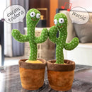 Cacto Dançante Repete e Grava (Recarregável)