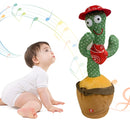 Cacto Dançante Repete e Grava (Recarregável)