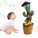 Cacto Dançante Repete e Grava (Recarregável)