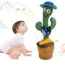 Cacto Dançante Repete e Grava (Recarregável)