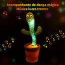 Cacto Dançante Repete e Grava (Recarregável)