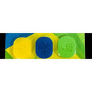 Massinha de modelar infantil com molde