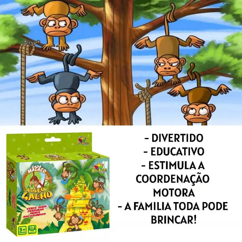 Jogo Cada Macaco no seu galho