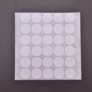 Velcro autocolante redondo 20mm - 30 pares