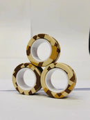 Conjunto de Anéis Magnéticos Anti Estresse – 3 Peças | Gire, Conecte e Relaxe!