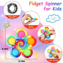 Giro Stress Pop It com 5 Lados – Spinner Sensorial