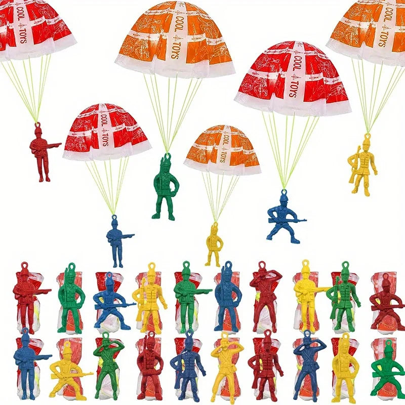 Boneco Paraquedista 10pcs