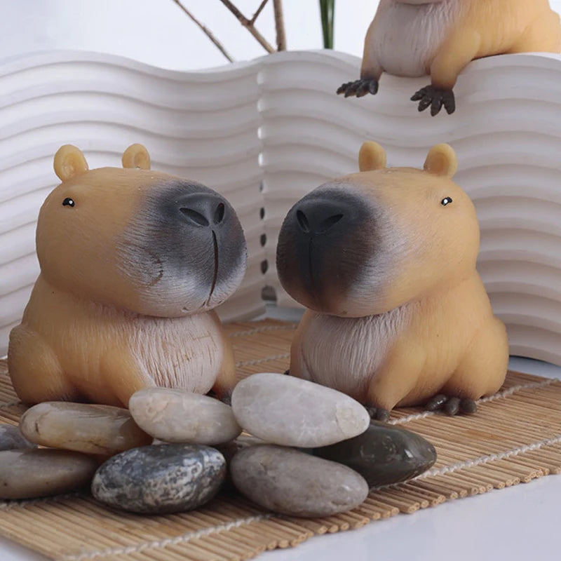 Capybara Anti Stress Fidget Toys For Anxiety Capybara Unusual Object Funny Stuff Brinquedos Para Alívio Do Estresse