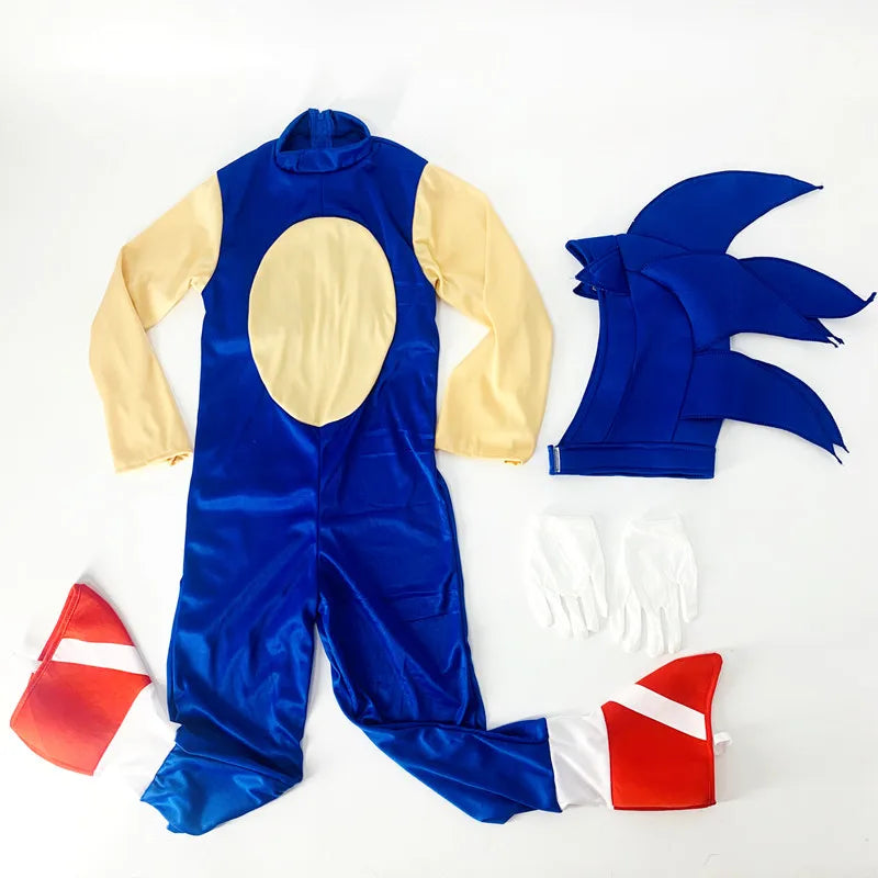 Fantasia Sonic Infantil – Diversos Modelos e Tamanhos