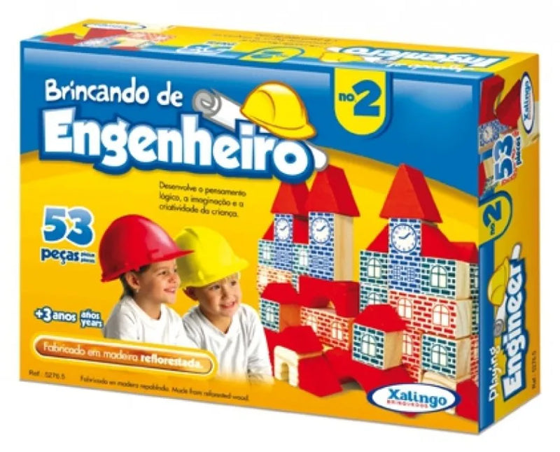 Engenheiro de montagem Blocos de jogo 53pcs