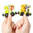 Trem Veículos Magnético de Madeira