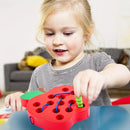 Alinhavo de Maçã – Brinquedo Educacional de Madeira