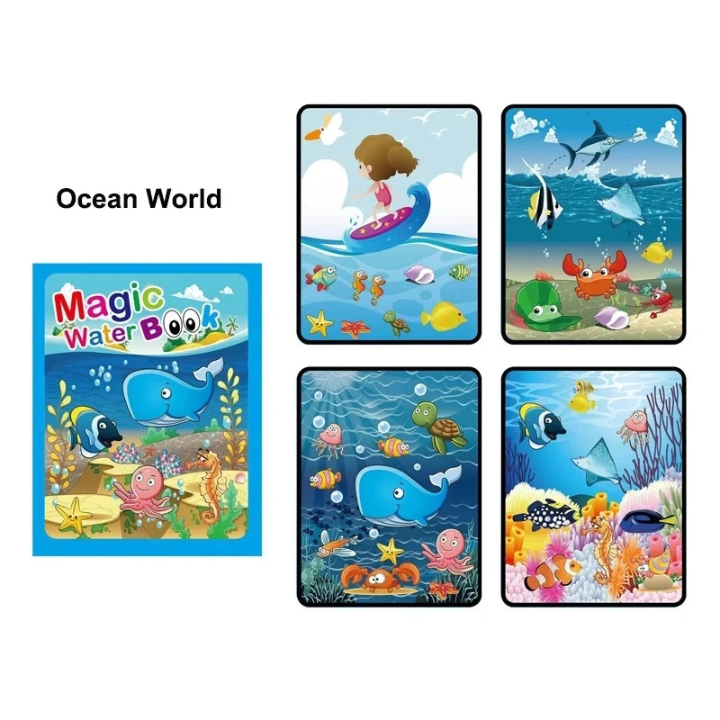 Livro de Colorir Água Mágica