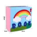 Montessori Busy Book – Livro Sensorial de Atividades com 18 Atividades