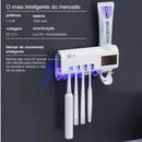 Kit Dispenser para Pasta de Dente e Porta Escova – Facilita o Autocuidado Infantil