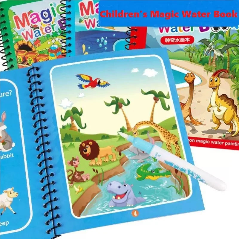 Livro de Colorir Água Mágica