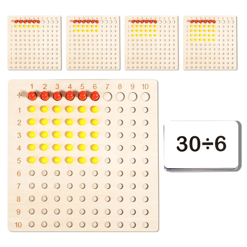 Tabuleiro de multiplicação Matemática Auxílios para ensino