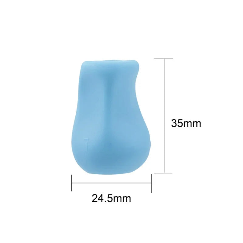 Apoio de Silicone para Escrita Anatômico 3 pcs