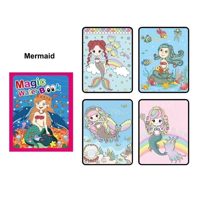 Livro de Colorir Água Mágica