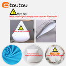 Almofadão Sensorial Sem Enchimento - Estimulação Proprioceptiva e Proteção Infantil