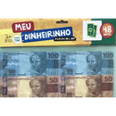 Dinheirinho de Brincadeira – Kit Educativo com 48 Notas