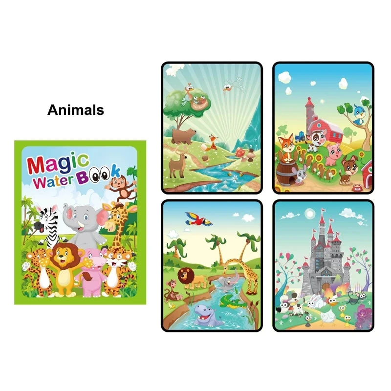 Livro de Colorir Água Mágica