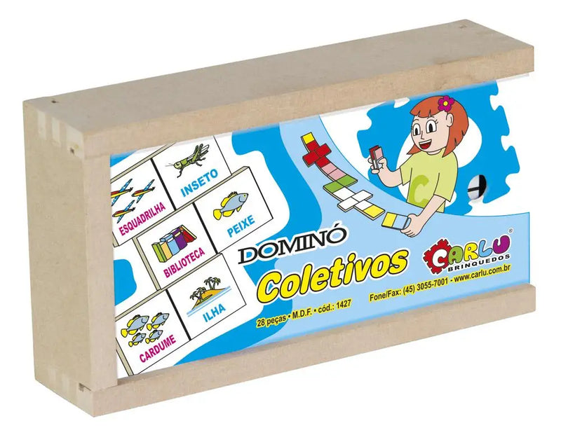 DOMINO COLETIVO-MDF-28 PCS