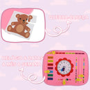 Placa de Aprendizagem Pré-Escolar Montessori – Sensorial e Motora