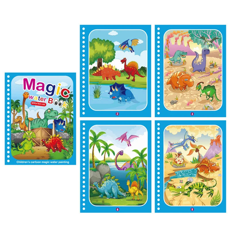 Livro de Colorir Água Mágica