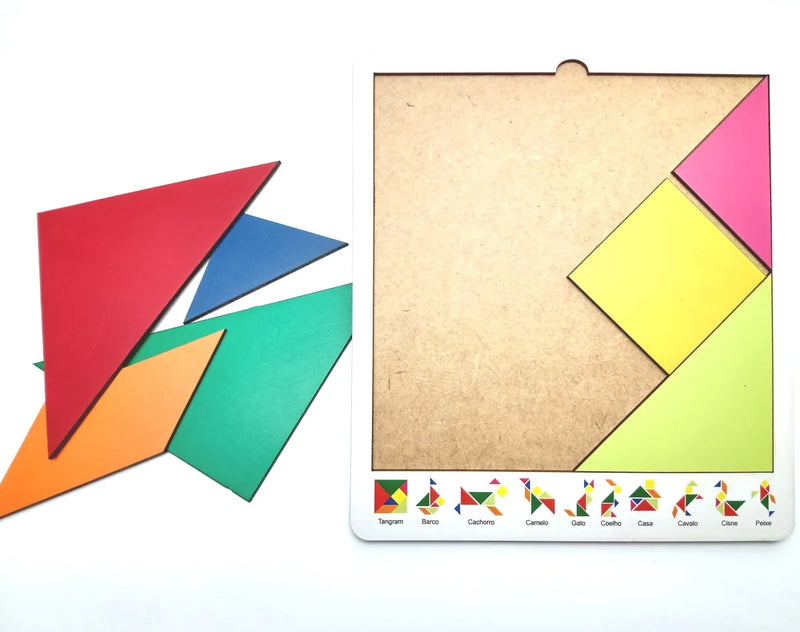 Jogo Tangram Madeira