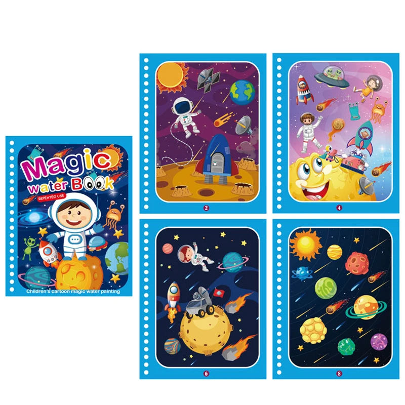 Livro de Colorir Água Mágica