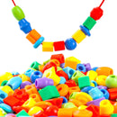 Brinquedos Educativos Montessori para Enfiar Contas – Coordenação Motora Fina e Aprendizagem Sensorial