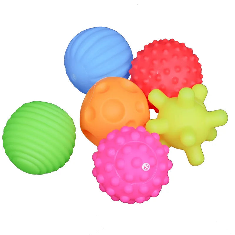 Bola de brinquedo para bebês desenvolve os sentidos táteis 1 pc