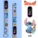 Relógio Stitch Digital Led Infantil À Prova D'água