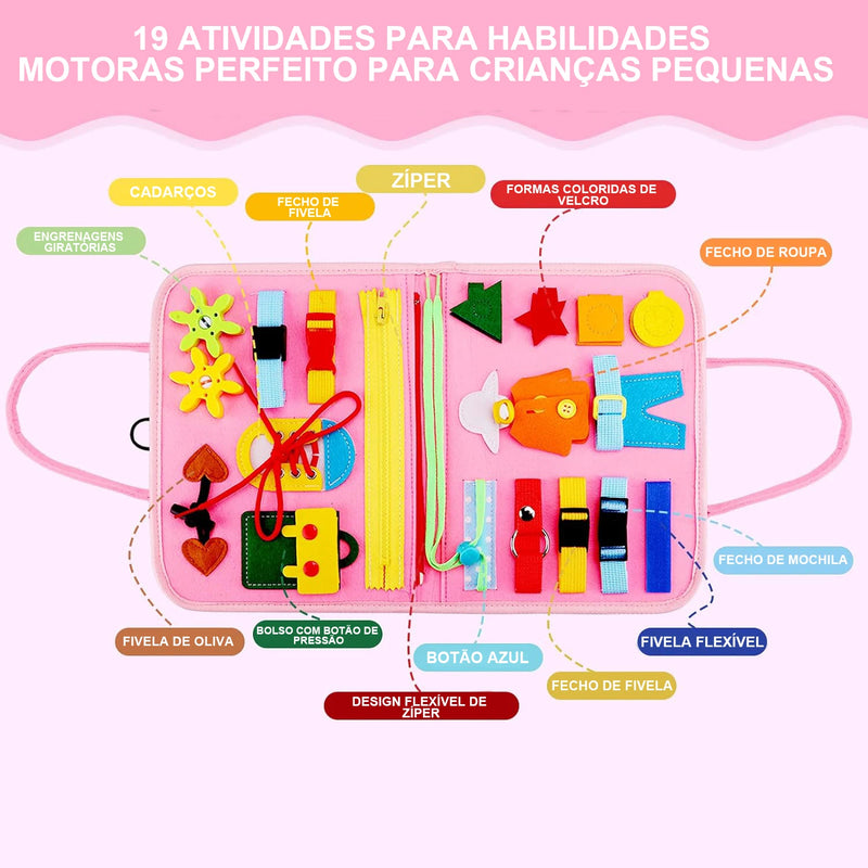 Atividades de aprendizagem pré-escolar Montessori para crianças