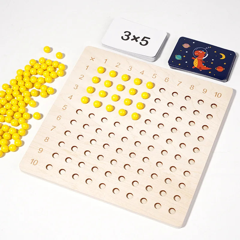 Tabuleiro de multiplicação Matemática Auxílios para ensino