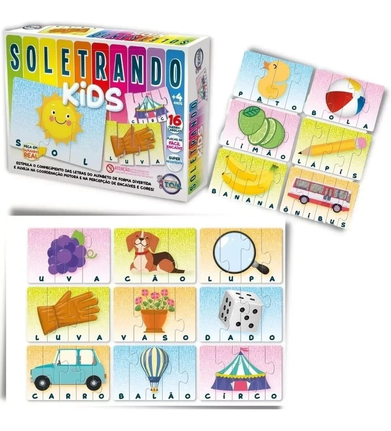 Jogo Soletrando 70 peças