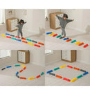 Curso de Obstáculos Portátil 6 Peças – Equilíbrio, Coordenação e Diversão Ativa!