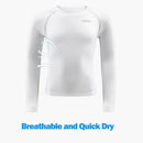 Conjunto Infantil de Compressão – Camisa de Manga Longa + Legging