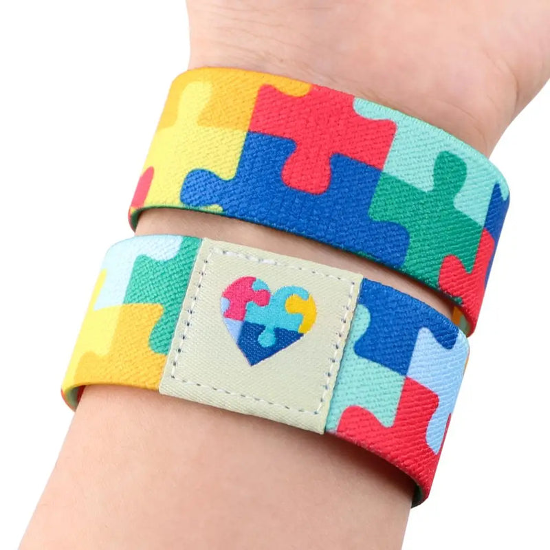 Pulseira de corda elástica Autismo