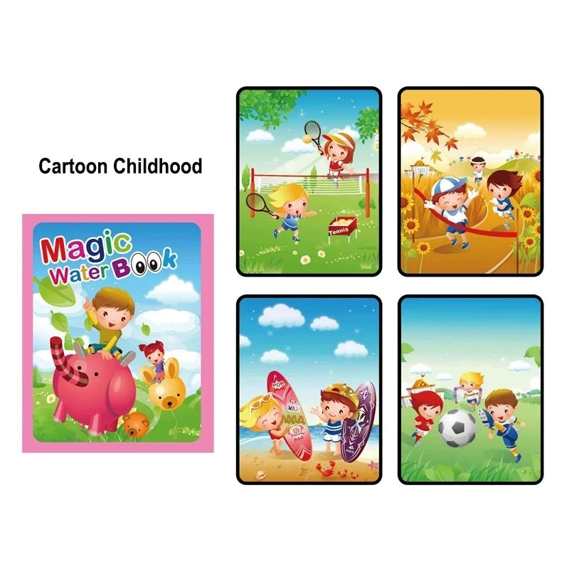 Livro de Colorir Água Mágica