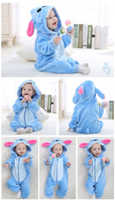 Macacão de Bichinhos - Seu bebê fofo e quentinho!