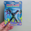 Boneco Ninja Gruda e Desce na Parede – Kit com 2 Unidades